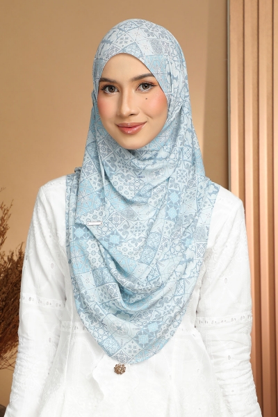 Aralyn Babes Printed Izmir in Baby Blue